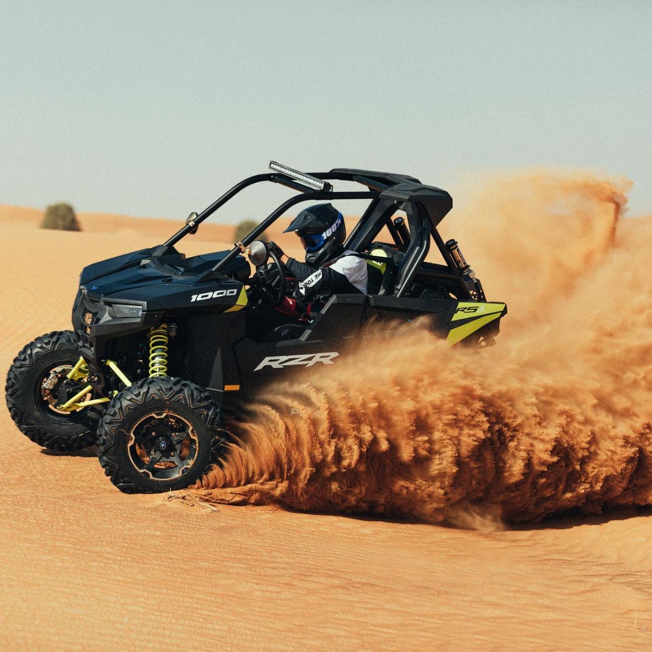 4 Seater Polaris Ride 1 hour Dubai