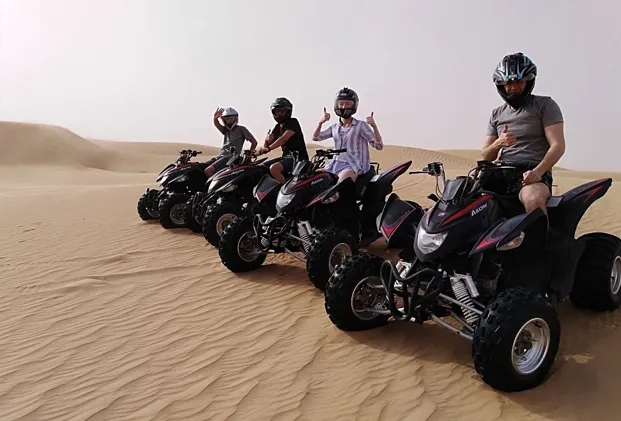 KYMCO Quad Bike Dubai desert